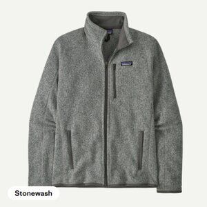 Patagonia Heather Gray Better Sweater Full Zip Jacket